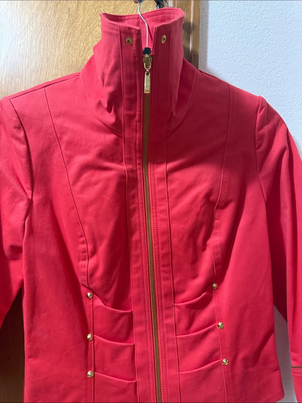 WOW POSHMARK - Authentic NWT INSIGHT Coral & Gold Blazer